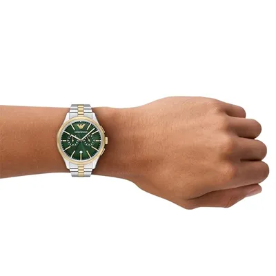 Emporio Armani Multicolor Quartz Stainless Steel Watch