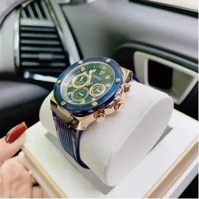 Guess Poseidon Multifunction Quartz Blue Dial Men’s Watch