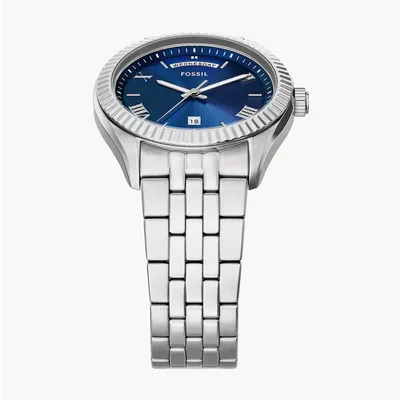 Fossil Campbell Blue Dial 42 mm Men's Watch - FS6140