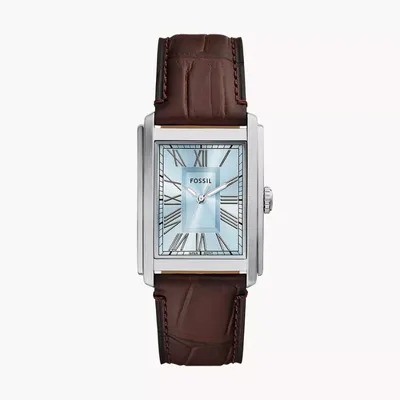 Fossil Men's Caraway Quartz Stainless Steel Three-Hand Watch
