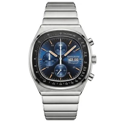 Pagani Design Silver Dial Chronograph Men's Watch