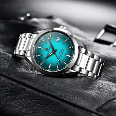 Pagani Design Aqua Terra Vivid Gradient Blue Dial Men's Watch