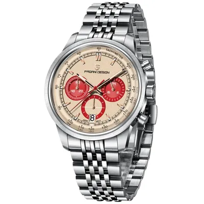 Pagani Design Chronograph Yellow Dial Men's Watch