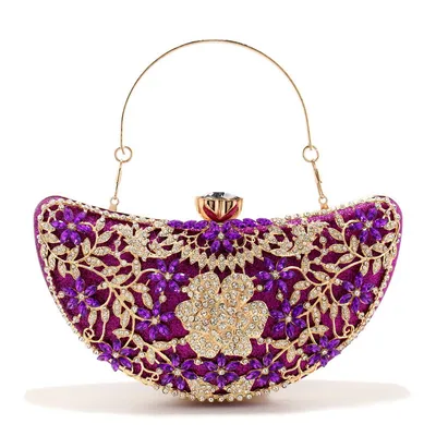 Luxury Moon Evening Bag
