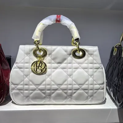 Glossy Patent Leather Princess Diana Bag 