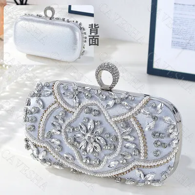 New Diamond-encrusted Evening Bag