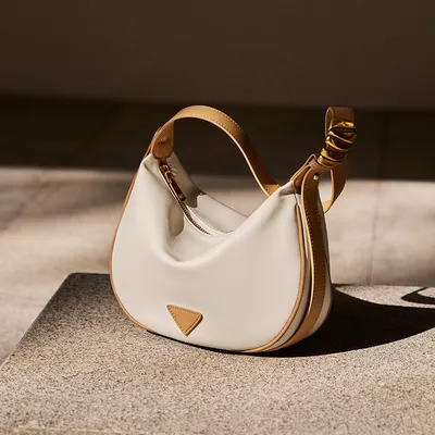  Genuine Leather Underarm Bag