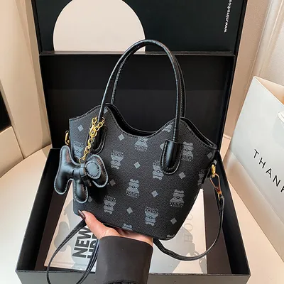 Commuter Shoulder Handheld Bucket Bag