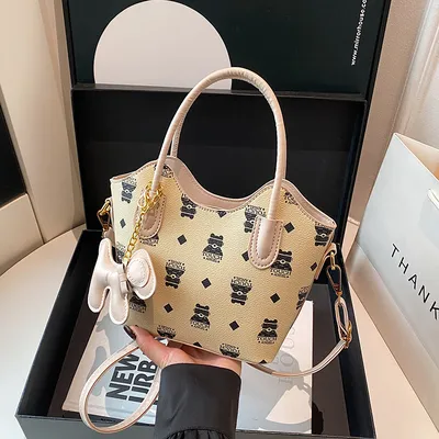 Commuter Shoulder Handheld Bucket Bag