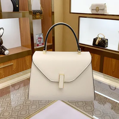 Genuine Leather Kelly Bag for Women