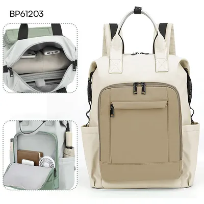  Large capacity multi-compartment storage travel backpack.
