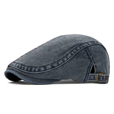 Retro Color Block Beret