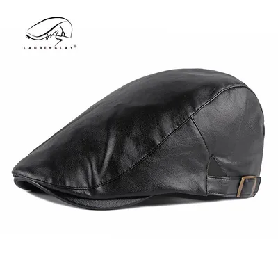 Korean Style PU Leather Beret
