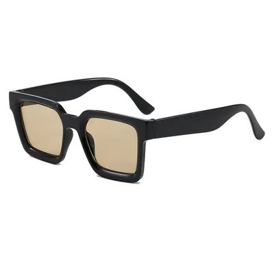 Retro Rivet Square Sunglass