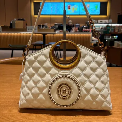 Diamond Long Shoulder Strap Handbag 