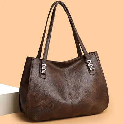 Large capacity women's commuter fashion tote bag 