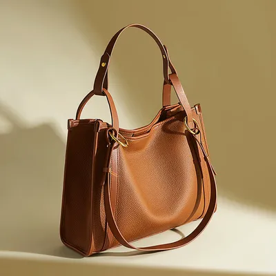 Top-grain cowhide women's bag 