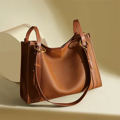 Top-grain cowhide women's bag 