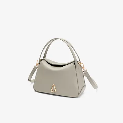 Half-Slope Round Small Top-Grain Cowhide Bags 