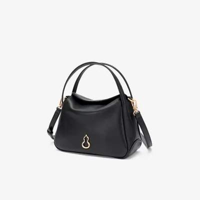 Half-Slope Round Small Top-Grain Cowhide Bags 