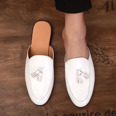TASSEL CASUAL COMFORTABLE HALF SHOES