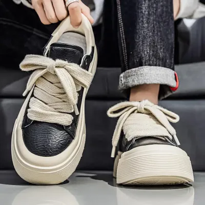 MEN'S SPORTY SKATEBOARDING TRAINERS SHOES