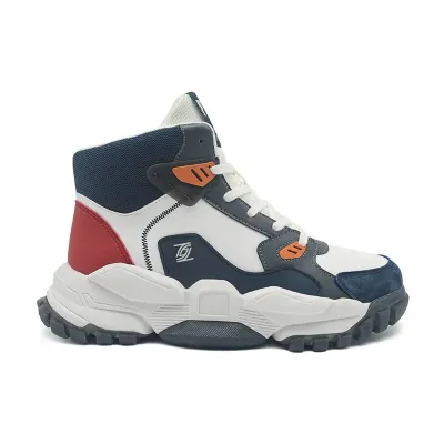 ANKLE RUBBER HIGH CUT BOOTS FOR MEN