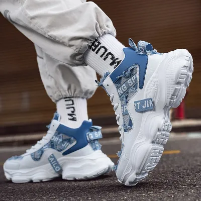 LUXURY MEN HIGH NECK SNEAKERS