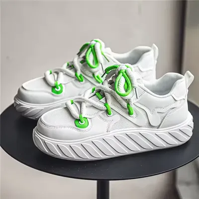 MEN'S CASUAL BOARD NET FACE INCREASE SHOES