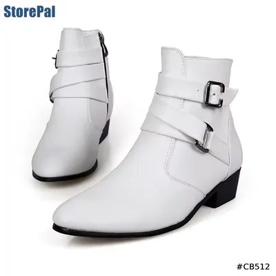 TRENDY WESTERN MICROFIBER LEATHER MEN'S BOOTS