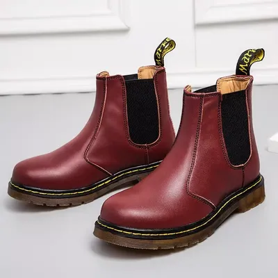 MEN'S BRITISH SHORT CHELSEA MARTIN BOOTS