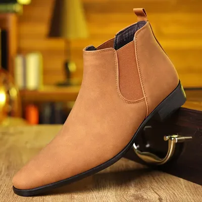 NEW ARRIVAL MEN'S CASUAL CHELSEA BOOTS