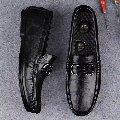 NEW HIGH-END BUSINESS LEATHER LOAFER