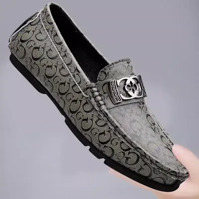 MEN'S LEATHER CASUAL DRIVING POPULAR LOAFER