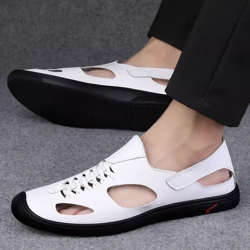 SUMMER HOLLOW CASUAL LEATHER SOFT SHOES