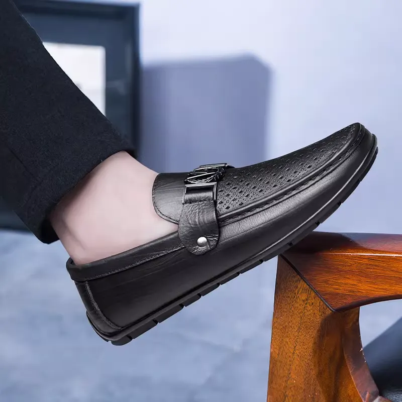 DOUDOU SUMMER BREATHABLE DRIVING SOFT LOAFER