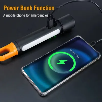 MULTI-FUNCTION RECHARGEABLE FLASHLIGHT