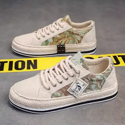 MEN'S SOFT FLAT SPORTS CANVAS SHOES