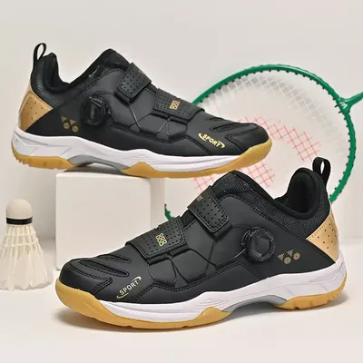 PROFESSIONAL BADMINTON ROTATING BUTTON SHOES