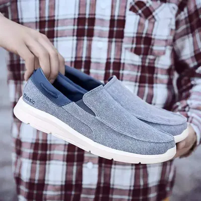 Casual Lightweight Cloth Loafer Shoes