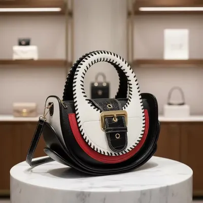 STYLISH HALF MOON SHOULDER BAG