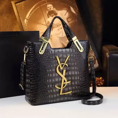 ALL-MATCH  CROCODILE PATTERN HANDBAG