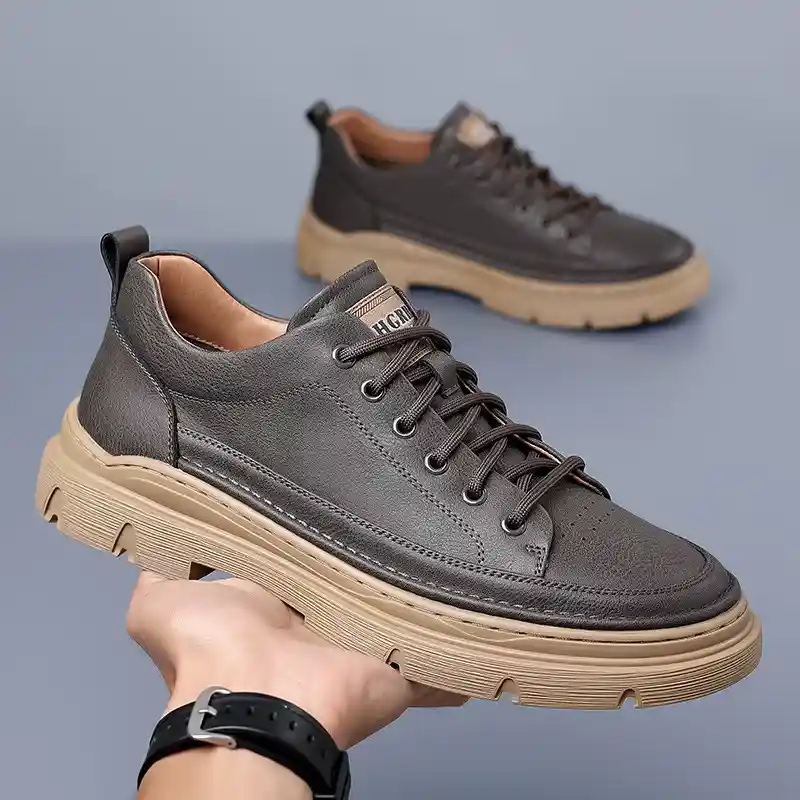 MEN'S PLATFORM CASUAL SHOES