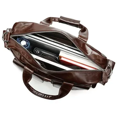 Men's Office & Traveling Waterproof Leather Bag