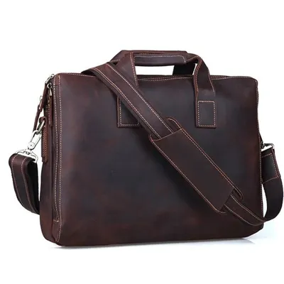  Men's High Quality Office Shoulder Bag