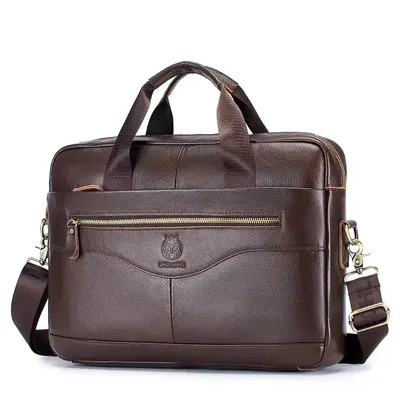 Men's Vintage Briefcases Office Laptop Bag