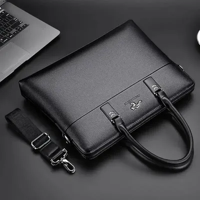 Men's Office Single Briefcase Shoulder Cross Bag
