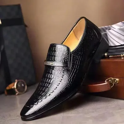 LUXURY BUSINESS OXFORD PU LEATHER SHOES