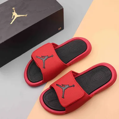 Air Jordan AJ6 High Comfort Slippers Gym Red 1:1