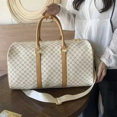 Large Capacity Leather Travel Bag
